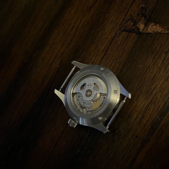 Hamilton Khaki Field Automatic Silver Dial Men’s Watch & 29 NATO/Zulu Straps - Picture 15 of 17